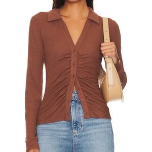 PAIGE Lafayette Top in Rosewood